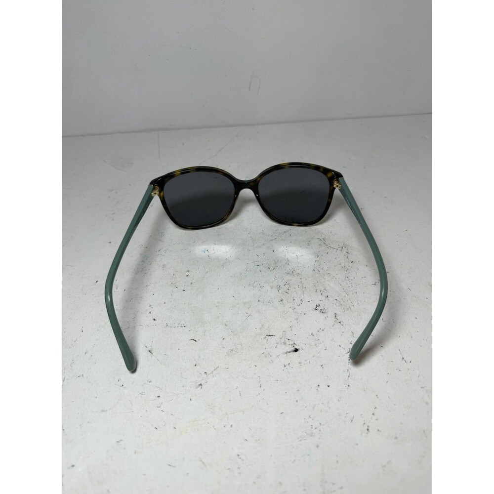 Prada Sunglasses SPR 01O Womens 55-17 Green Tortoise Polarized Butterfly Italy - Picture 4 of 6